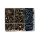 Ver imagem 1 de Kit 500 Parafusos Chipboard Philips e Buchas + Maleta