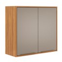 Ver imagem 2 de Armário Aéreo 80cm Plena 2 Portas Cinamon Touch Nude Prime Tx Demóbile