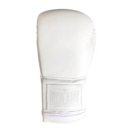 Luva De Boxe Ironarm Pro Ice Couro Legítimo 14 Oz Cadarço - 4