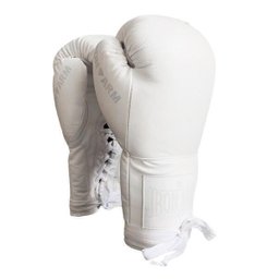 Luva De Boxe Ironarm Pro Ice Couro Legítimo 14 Oz Cadarço - 5