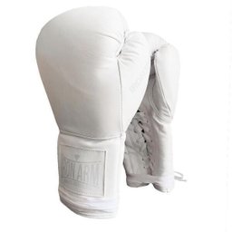 Luva De Boxe Ironarm Pro Ice Couro Legítimo 14 Oz Cadarço - 1