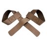 Strap Fita Couro Natural Barra Musculação - 1