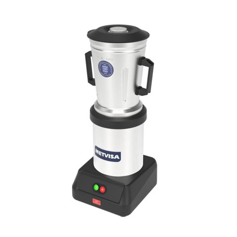 Liquidificador Comercial Baixa Rotação 4L 3500 Rpm 1/2CV Lqi.4 127V - Metvisa