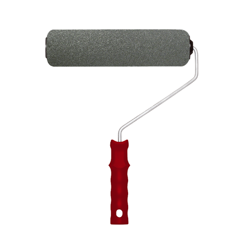 Rolo de Espuma Poliéster Cinza com Suporte Tamanho 23cm Durín