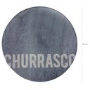 Ver imagem 5 de Kit 4 Pratos Rasos Tramontina Churrasco Stone Porcelana 28cm Mesa Posta Jantar