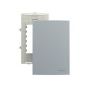 Ver imagem 1 de Placa Cega com Suporte Margirius Sleek Colors 4x2 Cinza