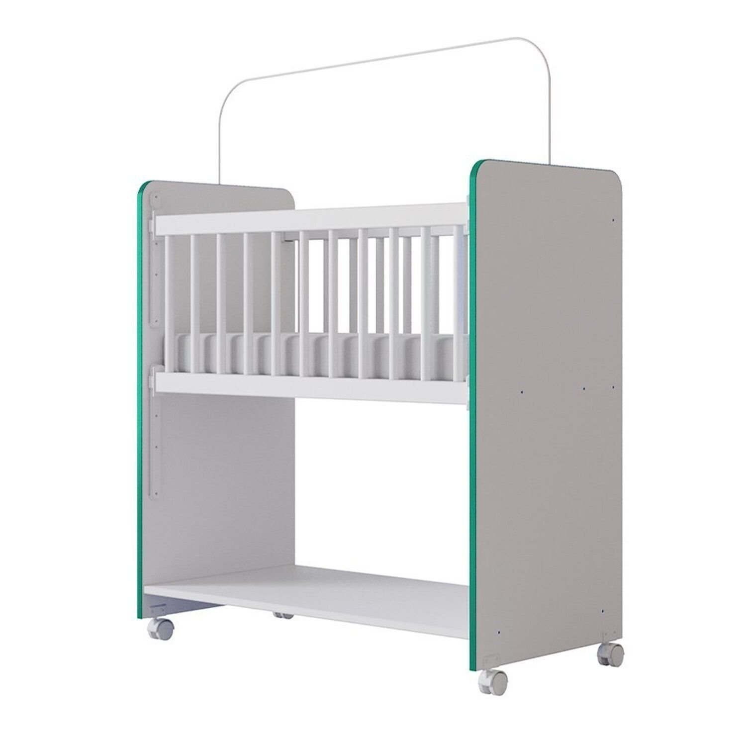 Mini berço Aconchego multifuncional branco
