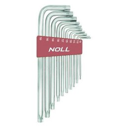 Jogo Chave Torx Longa T9 A T50 10 Pçs Noll - 1