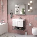 Ver imagem 1 de Conjunto de Banheiro Berton Urban 60cm Cinzel/br