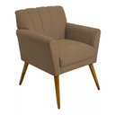 Ver imagem 1 de Poltrona Decorativa Cecília - Cappuccino