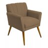 Poltrona Decorativa Cecília - Cappuccino - 1