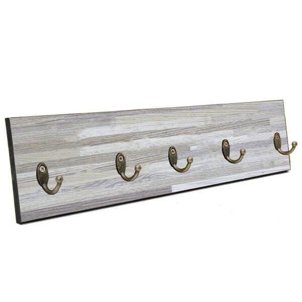 Pendurador De Parede Cabideiro Para Roupa E Acessório Claro ...