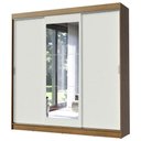 Ver imagem 2 de Guarda-roupa Casal Madesa Istambul 3 Portas de Correr com Espelho 3 Gavetas