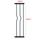 Ver imagem 2 de Extensor Prolongador de 15x59 Cm para Portão Grade Pet Altura 69 Preto C