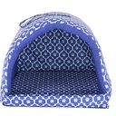 Ver imagem 4 de Cama Pet para Cachorro ou Gato Iglu Toca Azul