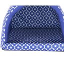 Ver imagem 5 de Cama Pet para Cachorro ou Gato Iglu Toca Azul