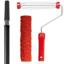 Ver imagem 1 de Suporte Garfo Gaiola 23cm + Rolo Textura Cabelo de Anjo 23cm + Cabo Extensor Telescópico 1,28m