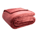 Ver imagem 1 de Cobertor Velour Queen 2,40m x 2,20m Camesa Vinho 300 g NEO clássico