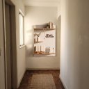 Ver imagem 2 de Prateleira Cantinho da Oração Painel Suspenso MDF Branco Amadeirado Letra 3D