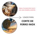 Ver imagem 4 de Kit 25 Discos de Corte Metal/inox 115x10mm Esmerilhadeira