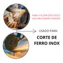 Ver imagem 4 de Kit 25 Discos de Corte Metal/inox 115x10mm Esmerilhadeira
