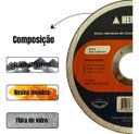 Ver imagem 3 de Kit 25 Discos de Corte Metal/inox 115x10mm Esmerilhadeira