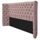 Ver mais imagens de Kit Cabeceira e Calçadeira Baú King Everest P02 195cm para Cama Box Linho - Doce Sonho Móveis Ros