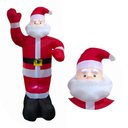 Ver imagem 5 de Papai Noel Gigante Natal Inflavel 3 Metros Natalino Decoraçao Casa Loja Shopping Porta Entrada Fim D