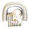 Kit Instalação Aquecedor A Gás Duto 100mm X 3mt Comprimento - 1