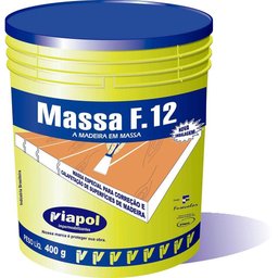 Massa Acrilica F-12 400g Jatobá - 2319 - Fusecolor Massa Acril.f-12 0,40kg Jatoba Fusecolor - 1
