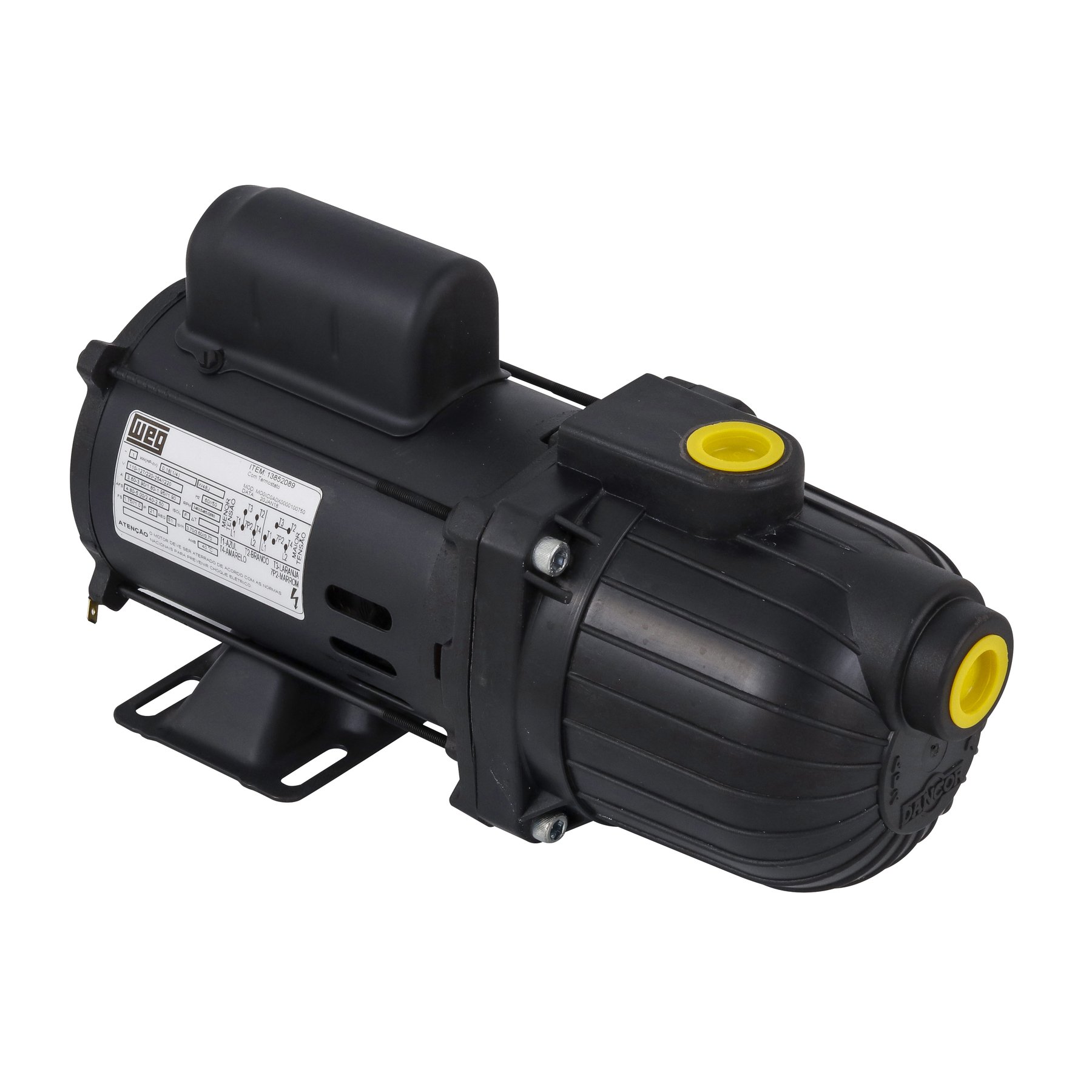 Bomba de Água Autoaspirante Bivolt 1/4cv Pratika Ap-2r Dancor:60hz/preto/110v/220v