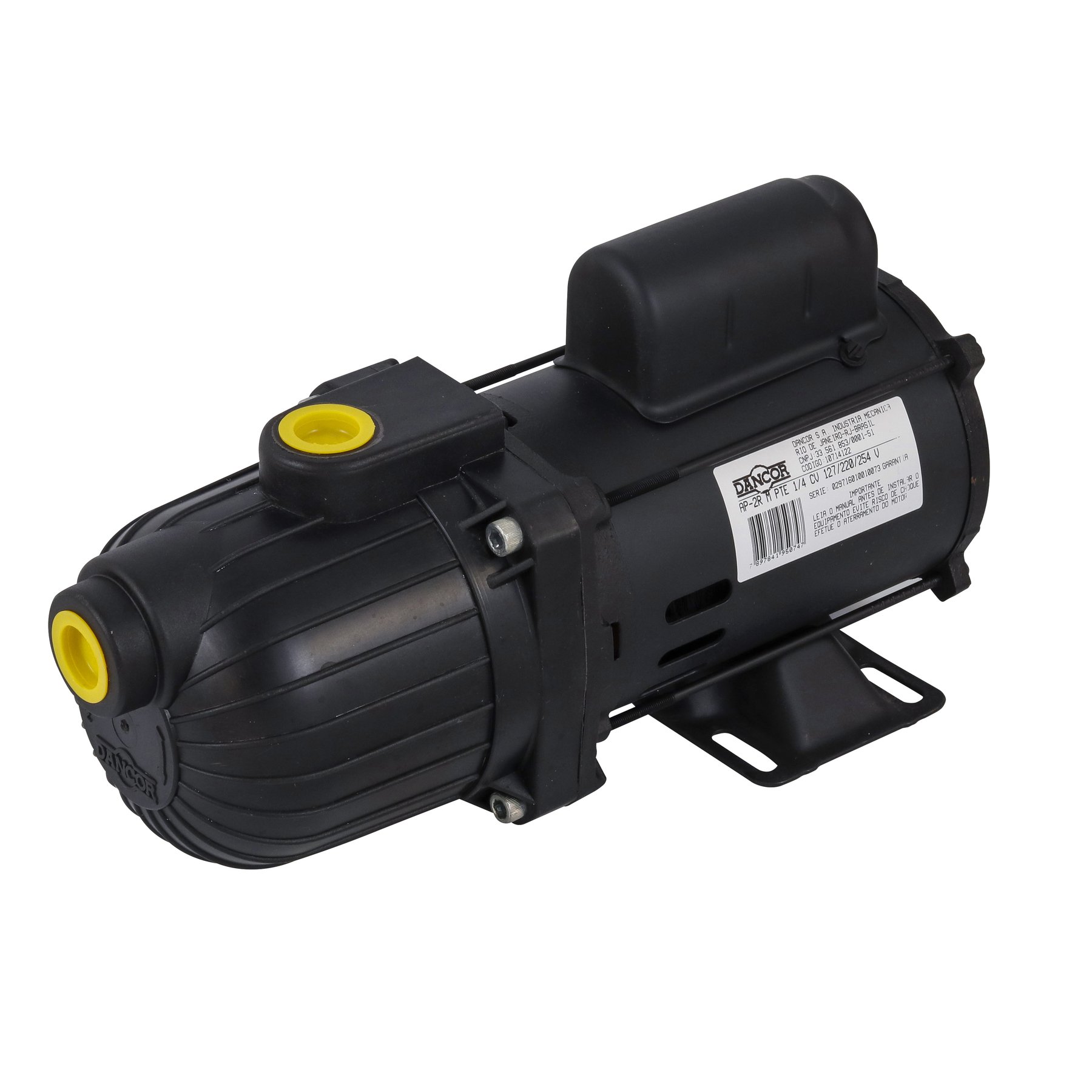 Bomba de Água Autoaspirante Bivolt 1/4cv Pratika Ap-2r Dancor:60hz/preto/110v/220v - 4