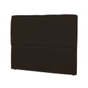 Ver imagem 2 de Cabeceira Casal Cama Box 140cm London Corino Marrom - JS Móveis