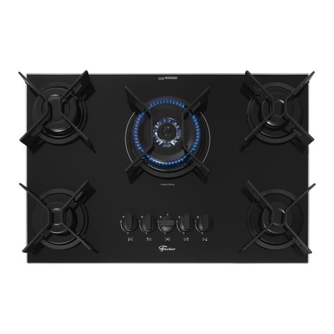 Fogão Cooktop Fischer 5 Bocas Tripla Chama Fit Line 36340-102674