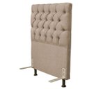 Ver imagem 2 de Cabeceira Cama Box Solteiro 90cm Cristal Linho Bege - JS Móveis