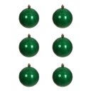 Ver imagem 1 de Bola Perolada Tubo com 6 Unidades 8cm Verde Flor Arte