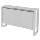 Ver imagem 3 de Balcão para Escritório com 3 Portas Branco