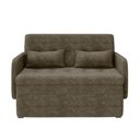 Ver imagem 2 de Sofá Cama 2 Lugares Casal 1,30 Mts Pompeia Sissy Matrix Cor:Chenile Prime Marrom