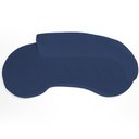 Ver imagem 6 de Sofá 4 Lugares Curvo Sala de Estar Living Firenze Direito D02 Veludo Azul Marinho 280 cm C-304 - Lya