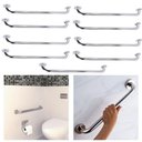 Ver imagem 2 de Alça Apoio 70cm Barra Suporte Anti Queda Kit 10 Uni Escada Banheiro Corrimao Varanda Corredor