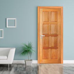 Folha de Porta 210x82cm Tauari Pv8 Mapaf - 2