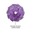 Ver imagem 5 de Orgonite Turbilhão Lilás com Ametista