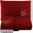 Ver imagem 1 de Jogo De Cama Solteiro 2 Peças Vermelho