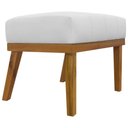 Ver imagem 7 de Puff Decorativo Retangular Firenze - Branco Corino