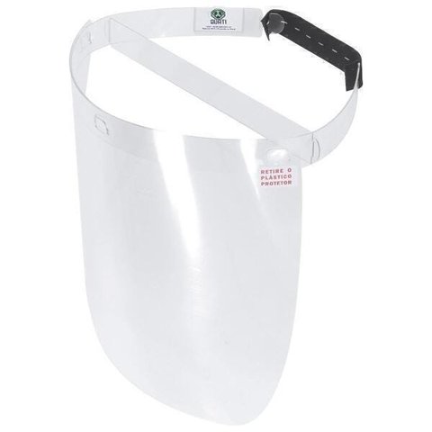 Máscara De Proteção Facial Face Shield Eco Petg - 10 Un.