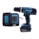 Ver imagem 1 de Furadeira Parafusadeira Impacto Bivolt 18V Makita Dhp453