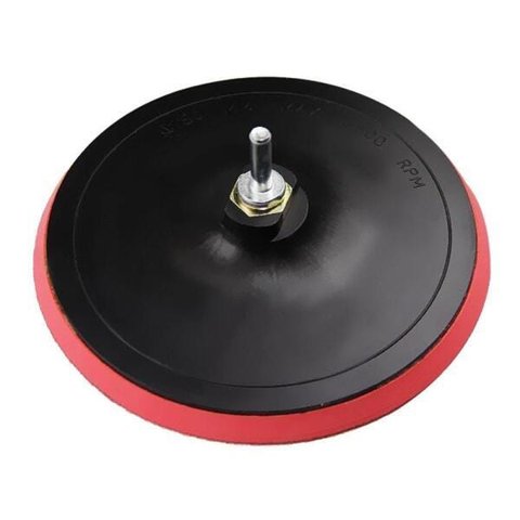Disco De Borracha Com Velcro 180Mm X M14 Para Esmerilhadeira