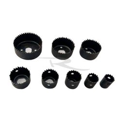 Kit Jogo de Serra Copos 11 Pcs com Maleta,mandrial Hexagonal - 6