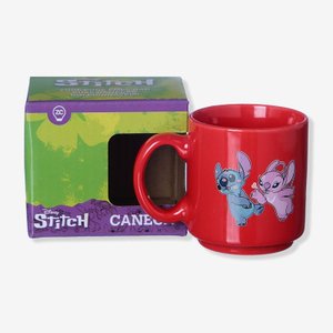 Caneca Mini Tina Stitch Love 100ml - Disney Zona Criativa