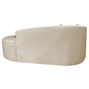 Ver imagem 4 de Recamier Curvo Orgânico 180cm 3 Lugares Lado Direito para Sala de Estar Linho Londres